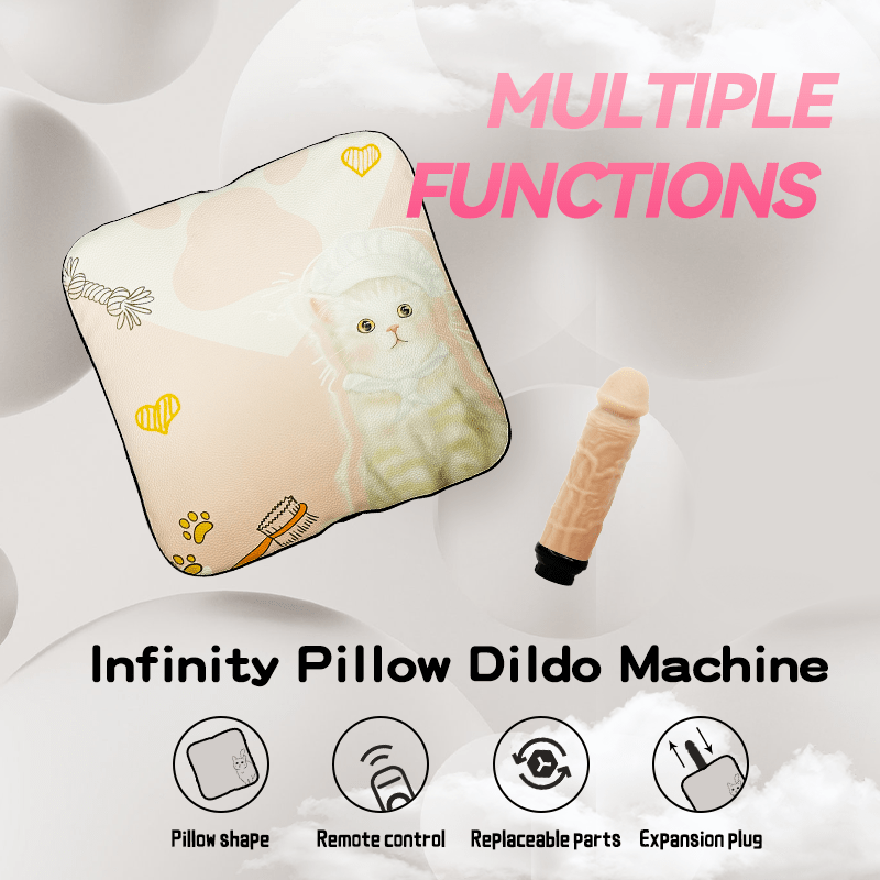 Infinity Pillow Toy Sale Dildo Remote Contol Sex Machine With 1*Dildo 1*Remote