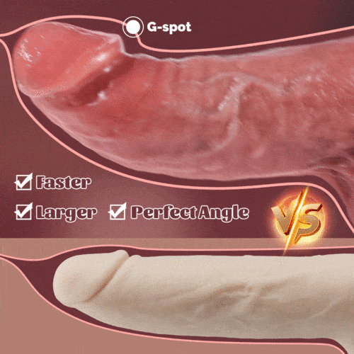 5.51‘’ Derek Curved Glans Free Lubricant P and G Spot Stimulation Realistic Anal Dildo Thrusting Heating Vibrating