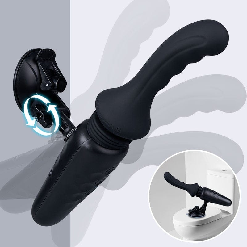 Dark Knight - 13.39In Powerful Vibrating Auto Thrusting Dildo Machine