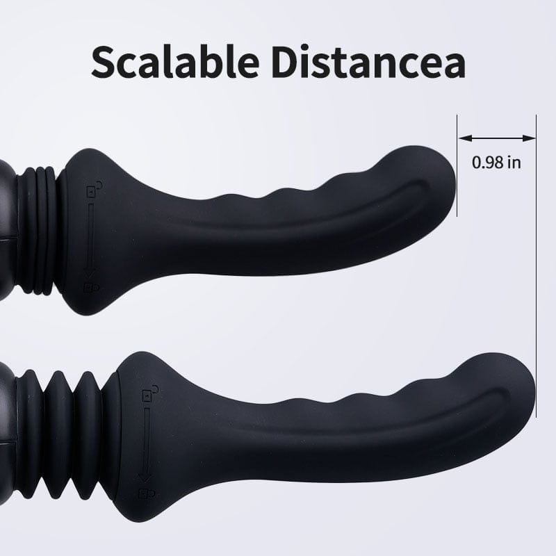Dark Knight - 13.39In Powerful Vibrating Auto Thrusting Dildo Machine