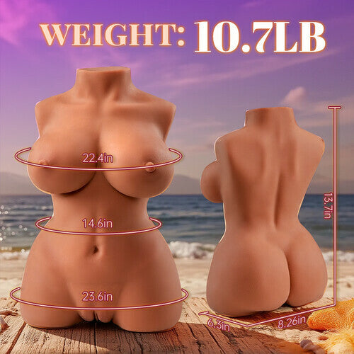 Daniela's torso and Butt (Mini) - 10.71lbs