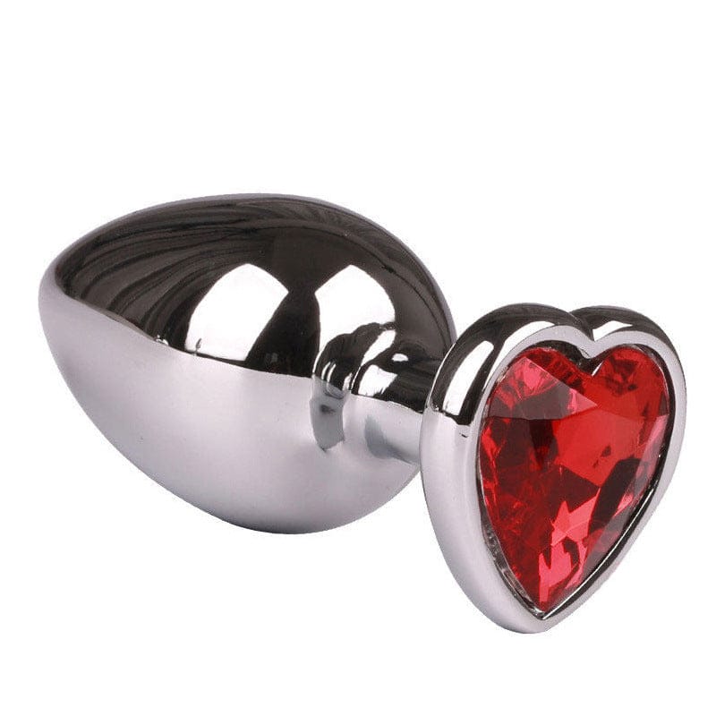 【Free Gift】Aluminum Alloy Heart Anal Plug
