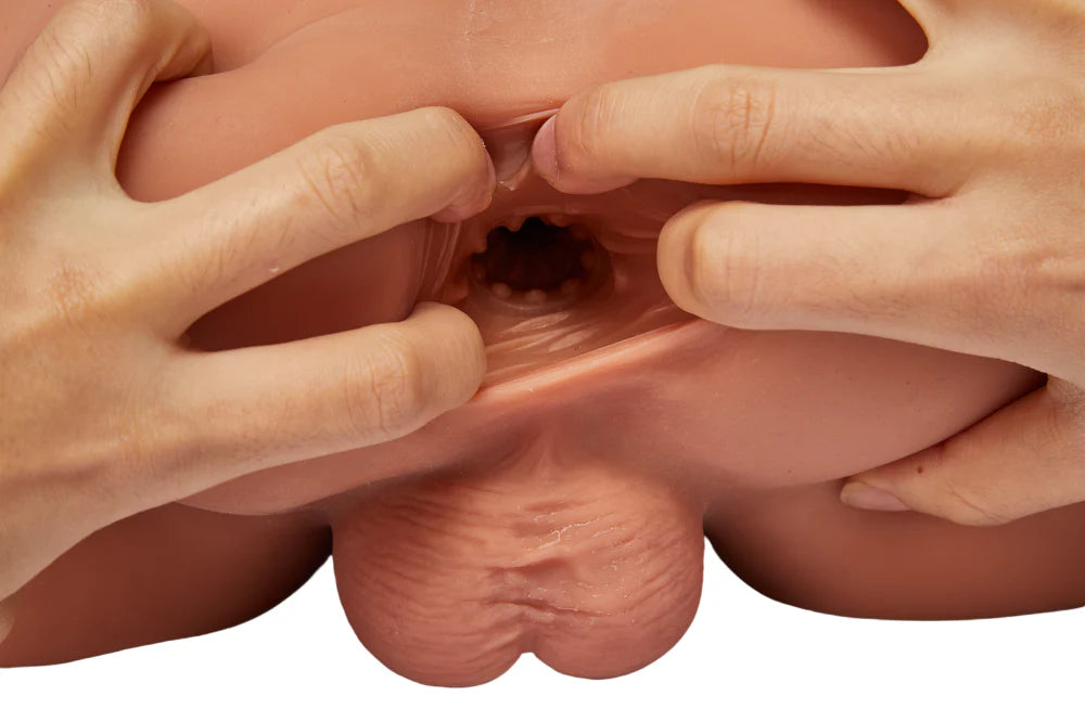 Unisex Doll With Flexible Dildo and Tight Anal &Testis