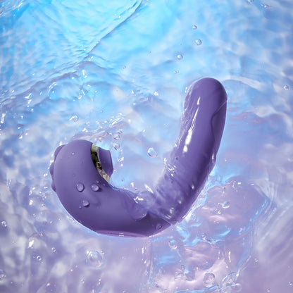 Thrusting& Pulsating Dual-Stimulation Seal Vibrator