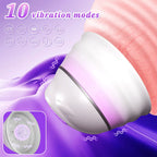 Angel 5 Vacuum Suction 10 Vibration Breast Massagers With Remote