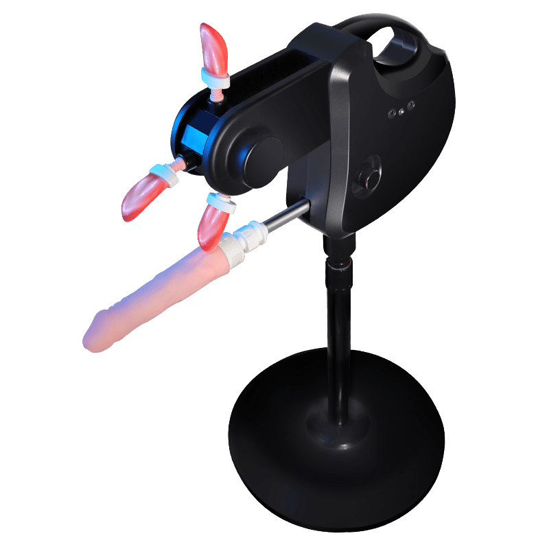 Lurevibe - FlexiGlide Thrusting Vibrator Dildo Tongue Rotating G Spot Vibrator