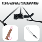 Black Magic 360° All-Angle Adjustable Thrusting Dildo Sex Machine