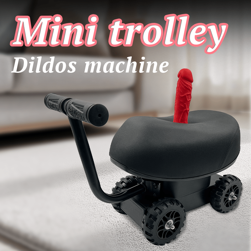 Trolley Dildo Machine Thrusting Massage Seat