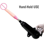 Lurevibe - Automatic Sex Machine With Dildo Strong Motor Masturbator Black Love Machines