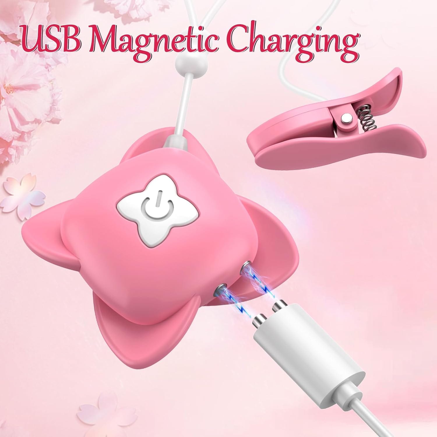 Vibrating Nipple Clamps SM Nipple Stimulation With Remote Control