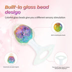 Diamond Crystal Rainbow Wearable Butt Plug Anal Sex Toy