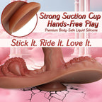4 in 1 Sit and Ride Monster Dildo Vibrator with Remote Control