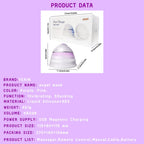 Angel 5 Vacuum Suction 10 Vibration Breast Massagers With Remote