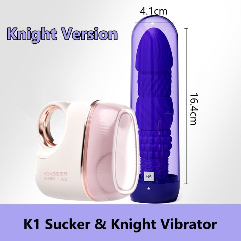 Monster K1 Sex Suction Vibrator With G Spot Vibrator Set