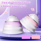 Angel 5 Vacuum Suction 10 Vibration Breast Massagers With Remote