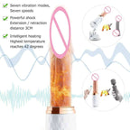 Lurevibe - Automatic Telescopic Gun Women Vibrating Sex Machine