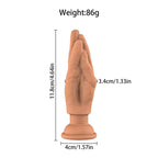 Finger Shaped Vibrating Anal Plug Fantasy Dildo Plug