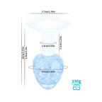 Diamond Crystal Rainbow Wearable Butt Plug Anal Sex Toy