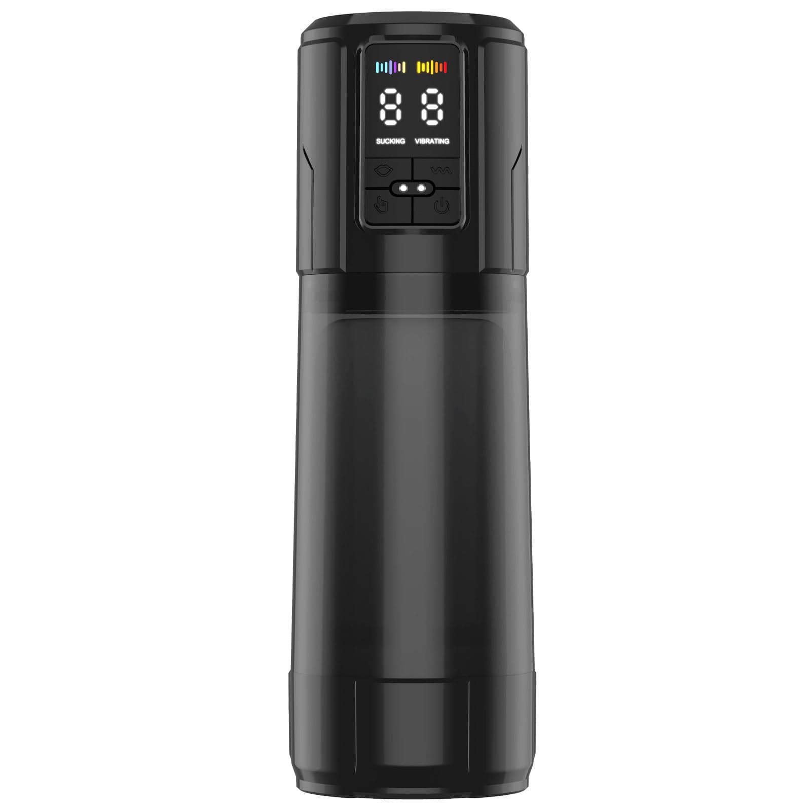 2 in 1 Waterproof Auto Suction Vibration Male Masturbator