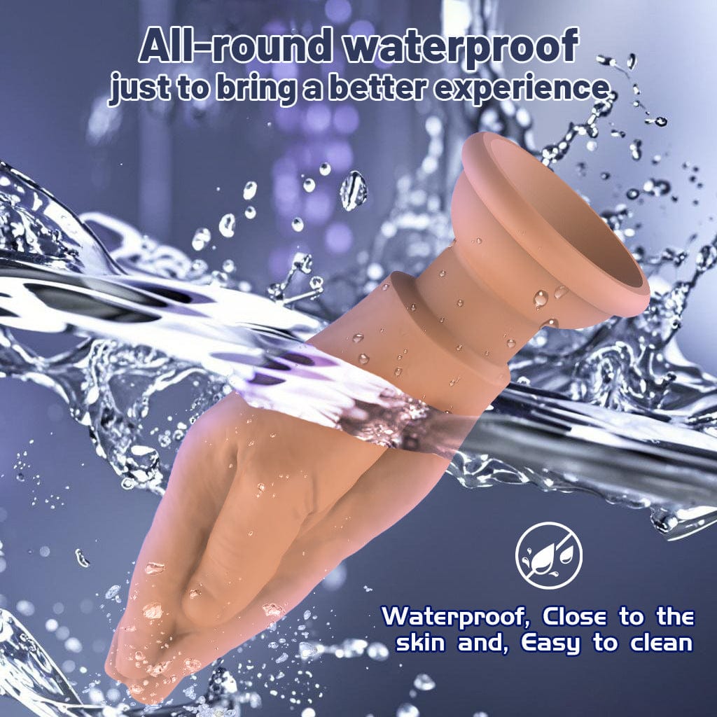 Finger Shaped Vibrating Anal Plug Fantasy Dildo Plug