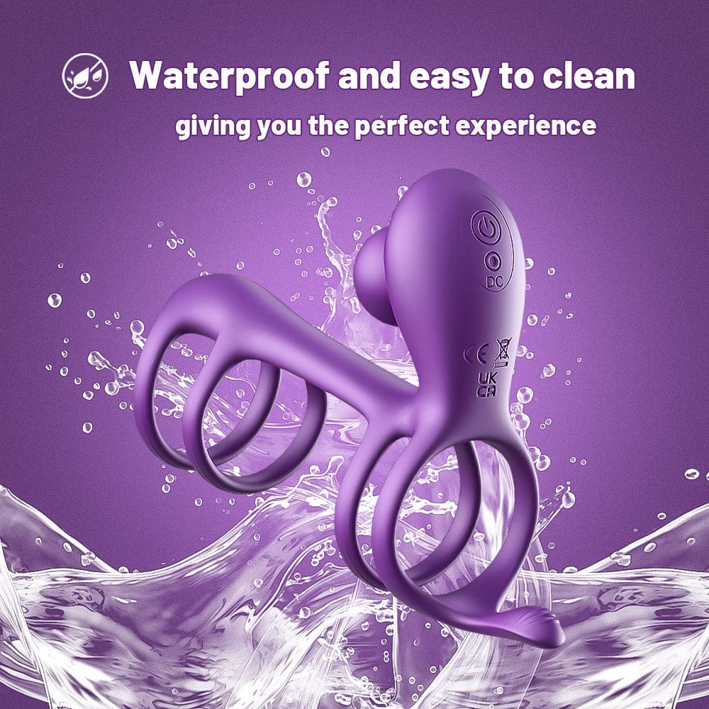 Morgana Silicone Vibrating Penis Rings