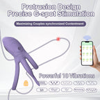 Octopus Lock Delayed Ejaculation Penis Ring Wireless APP