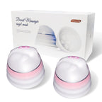 Angel 5 Vacuum Suction 10 Vibration Breast Massagers With Remote