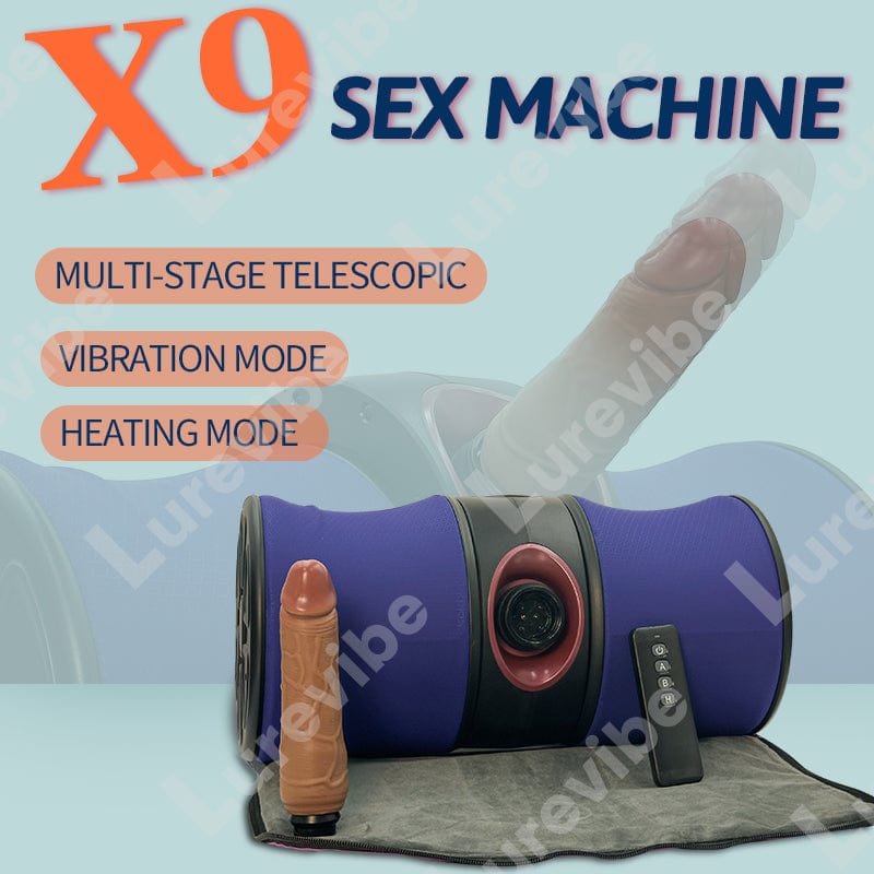 Zsex Upgraded X9 Roller Thrusting Sex Machine With Remote Control