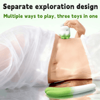 2-in-1 Suction & Telescopic Vibrating Clitoral G Spot Vibrator