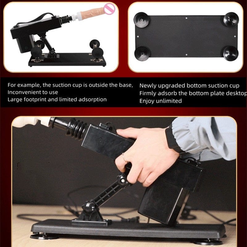 Lurevibe - Masturbator Fully Automatic Telescopic Heating Vibrator Sex Machine