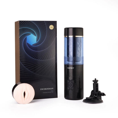 Masturbator A1 Series Rotate&Telescopic Hands-free Male Mast